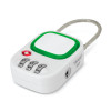 Green Branded Luggage Locks